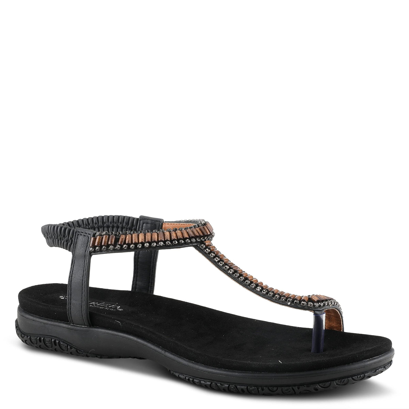 PATRIZIA Women's Kummi Thong Sandal Black EU 41 / US 9.5-10