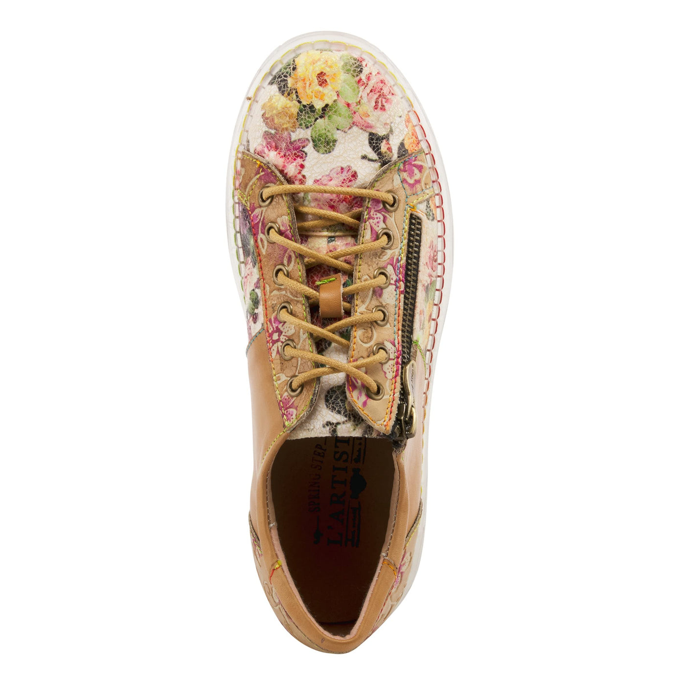 Spring Step L`Artiste Women's Danli-Delite Beige Multi EU 38 / US 7.5-8