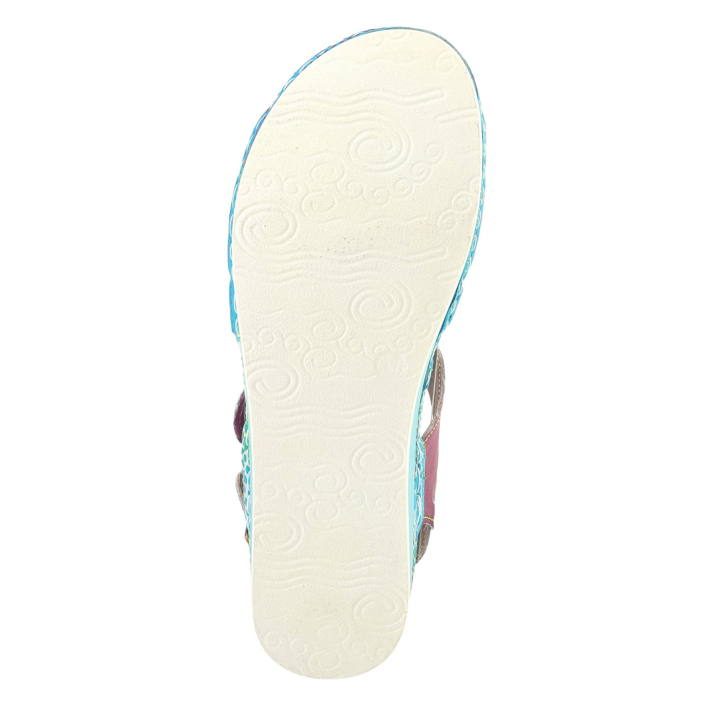 L�Artiste by Spring Step Women's Sumacah-aqm Slide Sandal, Aqua, 37 EU/6.5-7 M US