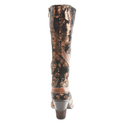 Spring Step L'Artiste Women's Malagie-Croco Boots Brown Multi EU 40 / US 9