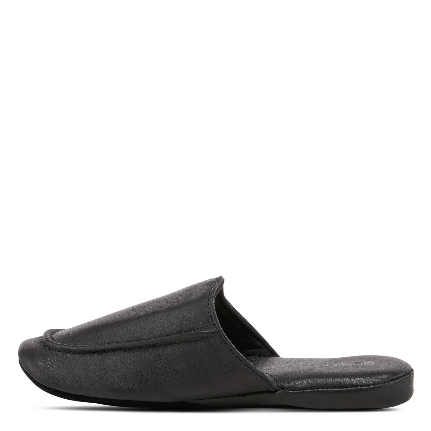 Spring Step Men Men's Nigel Leather Slipper Black EU 44 / US 10.5-11
