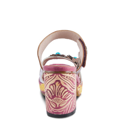 L'Artiste by Spring Step Ginevra Plum Multi EU 39 (US Women's 8.5) M
