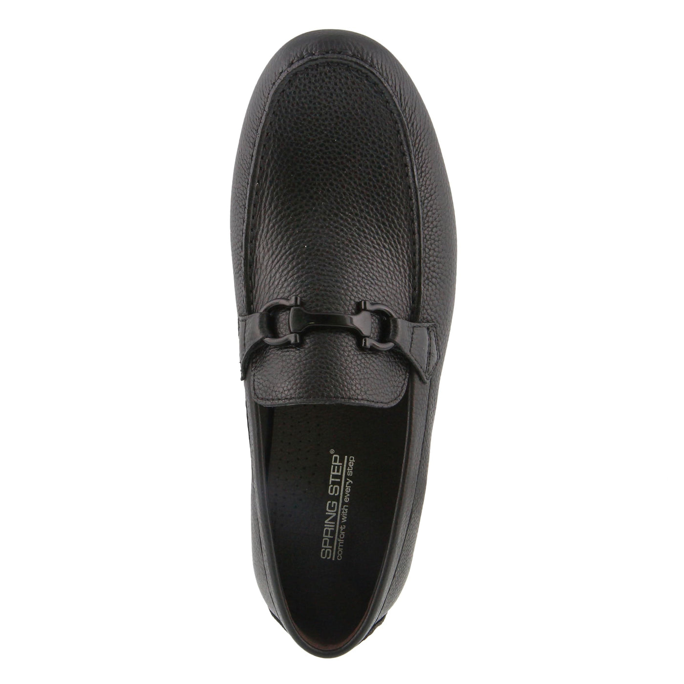 Spring Step Men Jarrett Loafer Flat, BLACK,12 M US