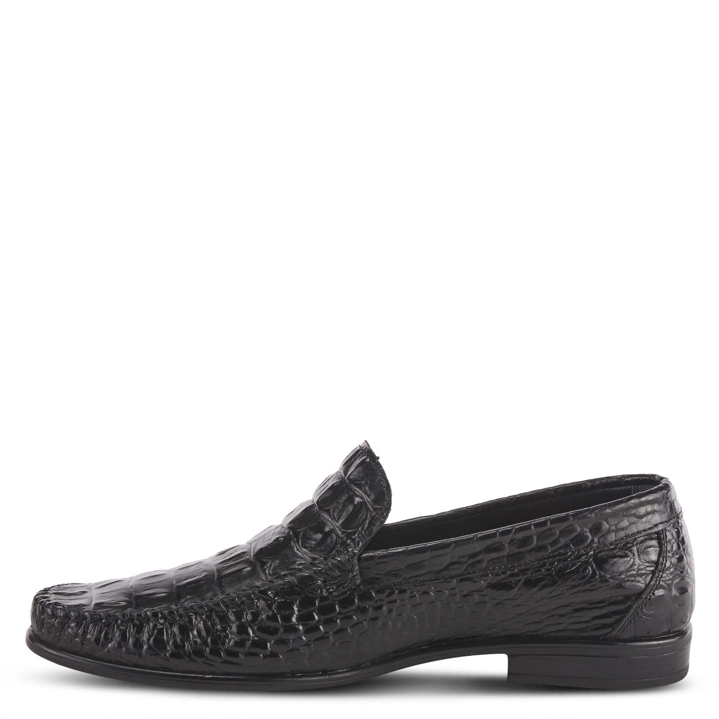 Spring Step Men's Choz Slip-On Shoe Black Croco EU 44 / US 10.5-11