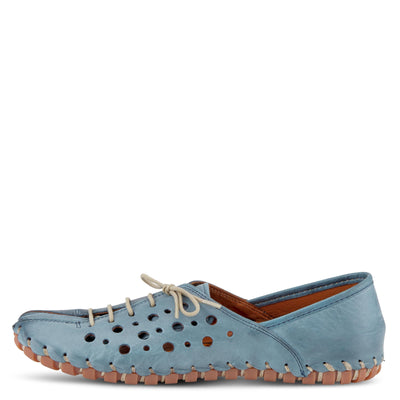Spring Step Women's Moonwalk Slip-On Shoe Blue EU 38 / US 7.5-8