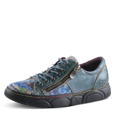 Spring Step L`Artiste Women's Danli-Bloom Sneaker Blue Multi EU 35 / US 5