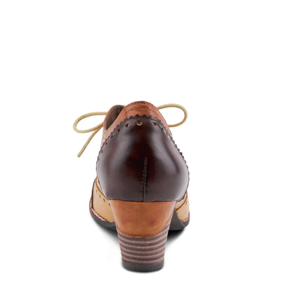 Spring Step L'Artiste Women's Bardot Pump Brown Nubuck EU 41 / US 9.5-10