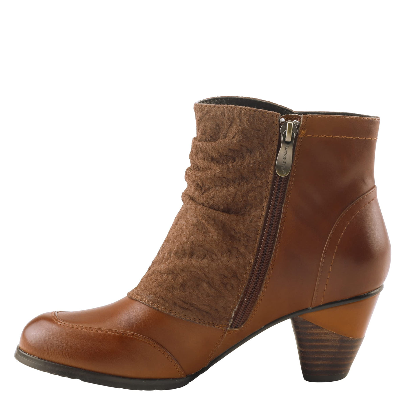 L�Artiste by Spring Step Women's Belgard Ankle Bootie, Brown, 42 EU/10.5-11 M US