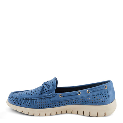 PATRIZIA Women's Aboard Loafers Denim Blue EU 37 / US 6.5-7