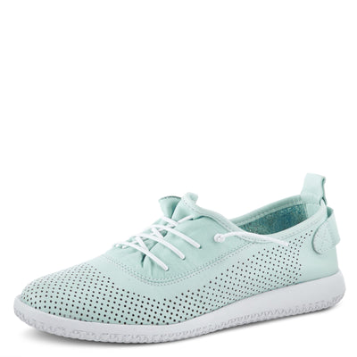 Spring Step Women's Skyharbor Sneaker, Sky Blue, 9