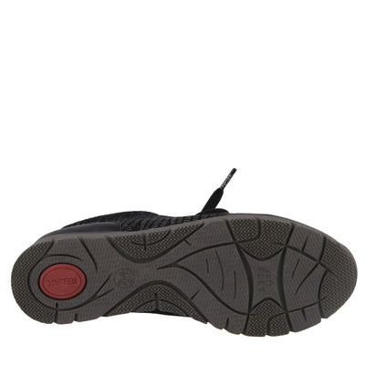Spring Step Women's NYLLA Oxford, Black, 6.5-7