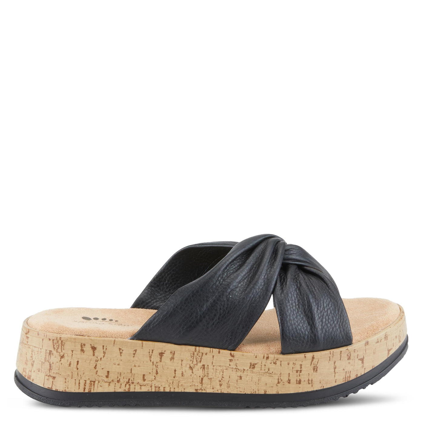 Spring Step Women's EBOSIA Slide Sandal Black EU 37/6.5-7
