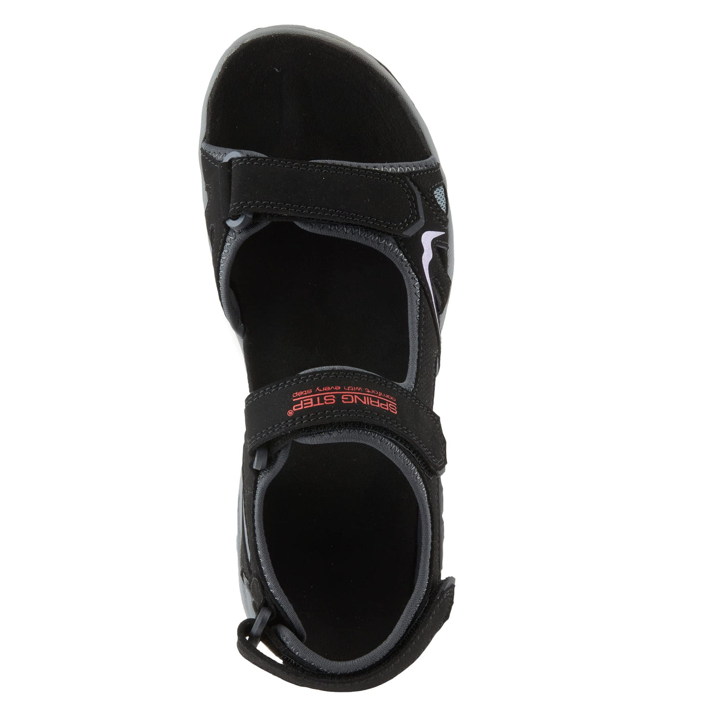 Spring Step Men's Cilo Sporty Sandal Black EU 43 / US 9.5-10