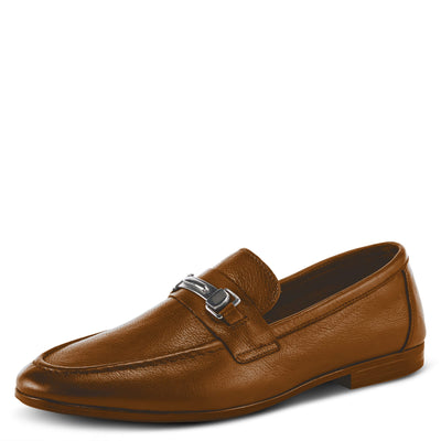 Spring Step Men's Faibano Slip-On Shoe Cognac EU 42 / US 9