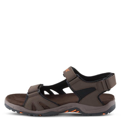 Spring Step Men's Cilo Sporty Sandal Brown EU 44 / US 10.5-11