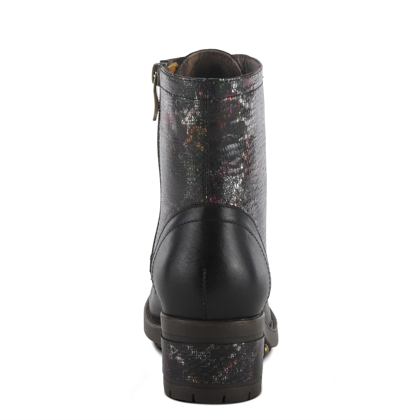 Spring Step L'Artiste Women's Marty-Met Leather Bootie Black Multi EU 36 / US 5.5-6