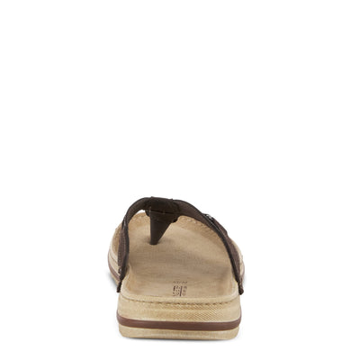 Spring Step Men's Uriel Thong Sandal Dark Brown EU 45 / US 11.5