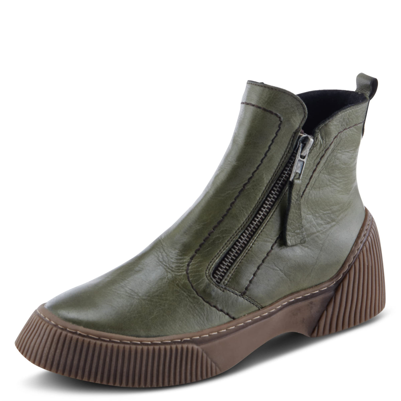 Spring Step Women's Kelko Boots Olive Green EU 41 / US 9.5-10