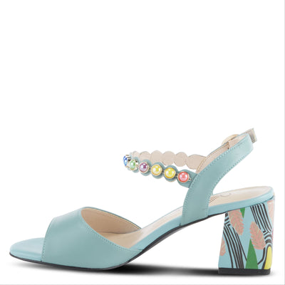 Azura Women's Legendary Slingback Sandal Blue EU 42 / US 10.5-11