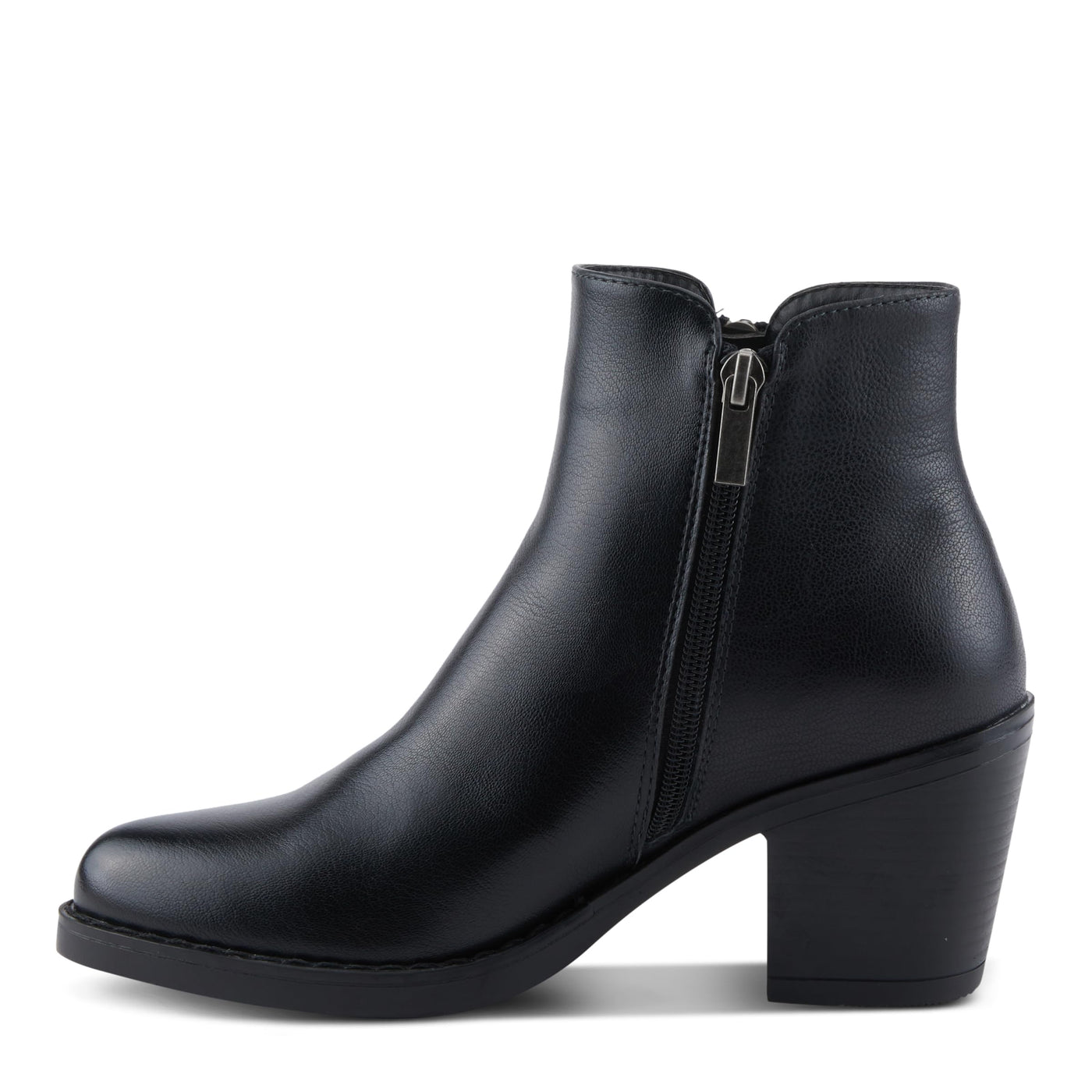 PATRIZIA Women's ALRK Heeled Booties with Fringe Tassels, Zipper Closure, and Western-Inspired Design Black EU 41 / US 9.5-10