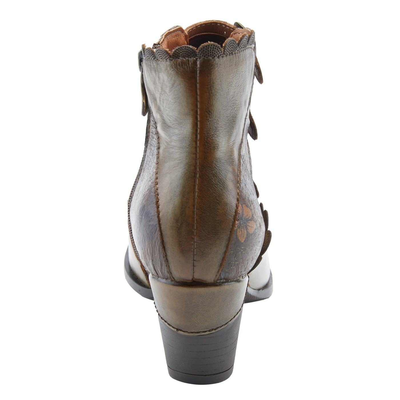 Spring Step L'Artiste Women's Iwantit Brown Multi Booties EU 35 / US 5