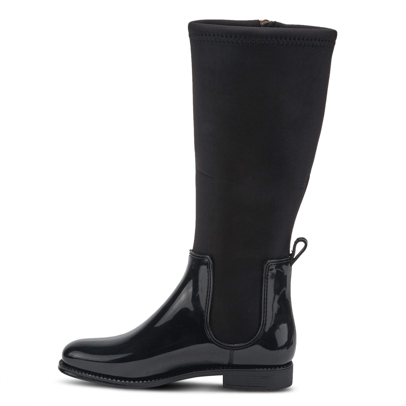 Spring Step womens Rain Boot, Black, 7.5-8 US