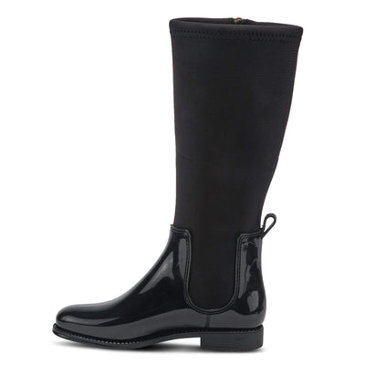 Spring Step womens Rain Boot, Black, 7.5-8 US