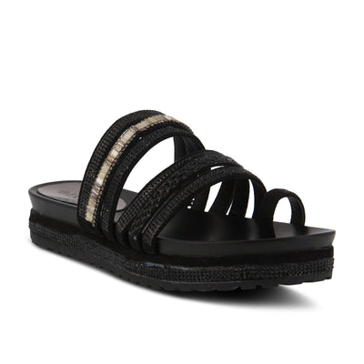 PATRIZIA Women's Bugmadi Sandals Black EU 39 / US 8.5