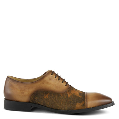 Spring Step L'Artiste Men's Calder Leather Oxford Shoes Camel EU 44 / US 10.5-11