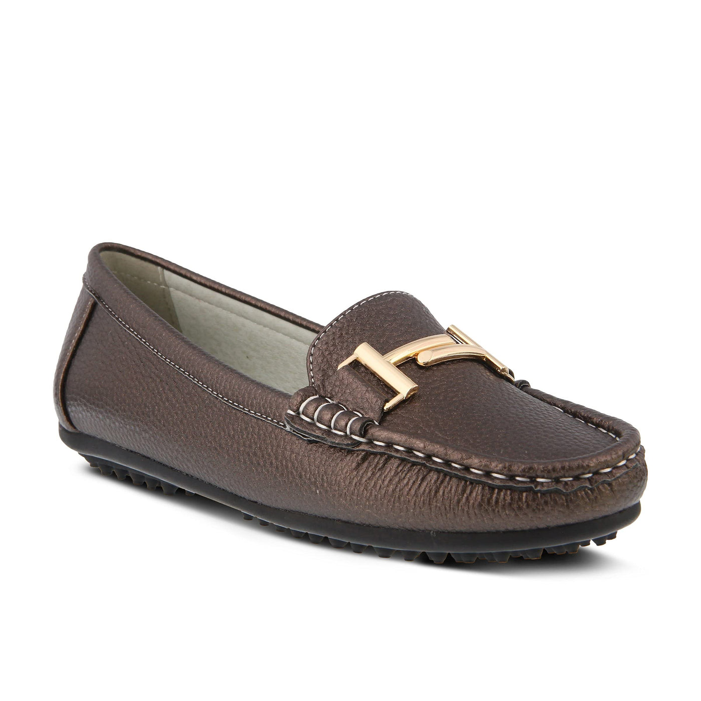 PATRIZIA Women's Delmy Loafer Bronze EU 40 / US 9