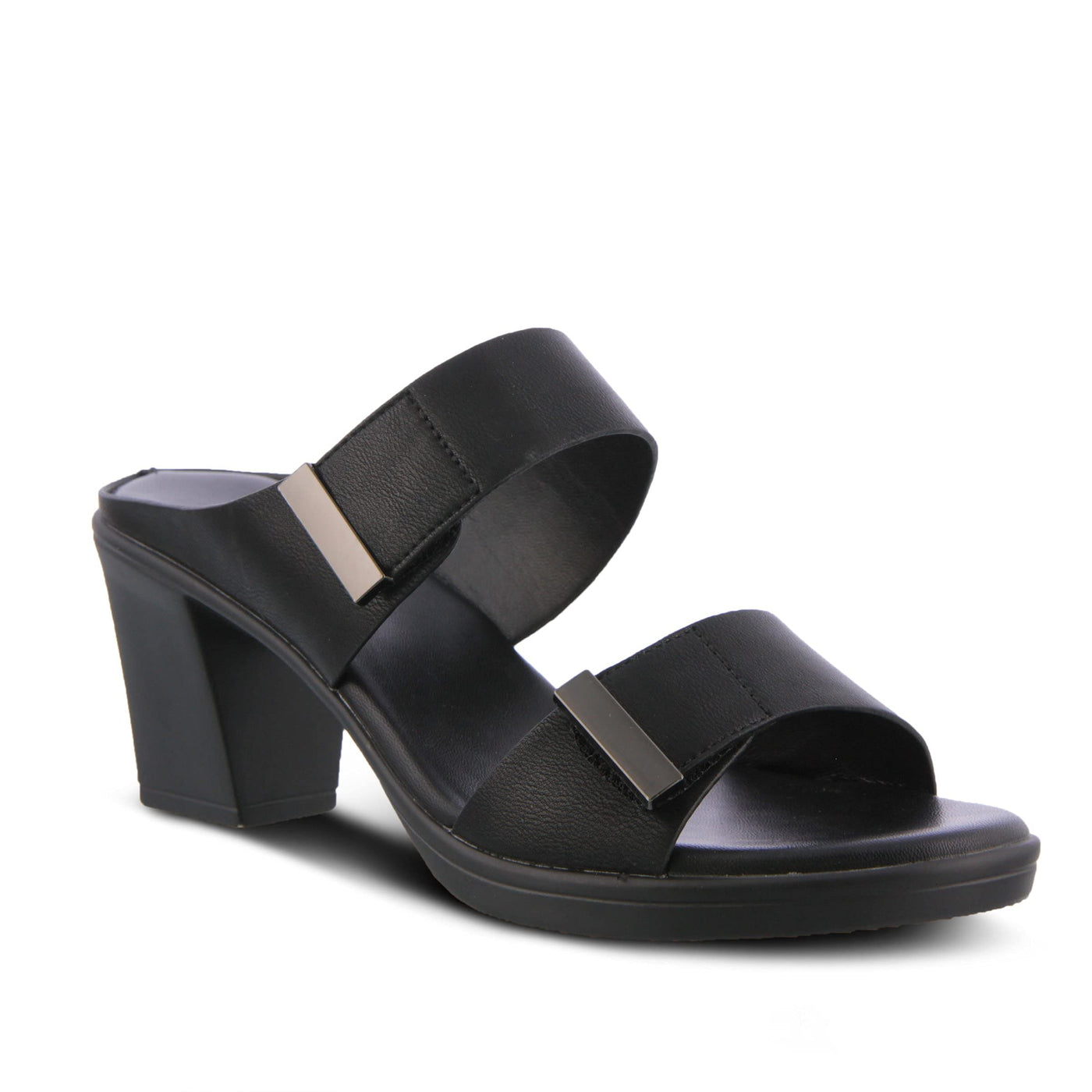PATRIZIA Women's Slidie Sandals Black EU 39 / US 8.5