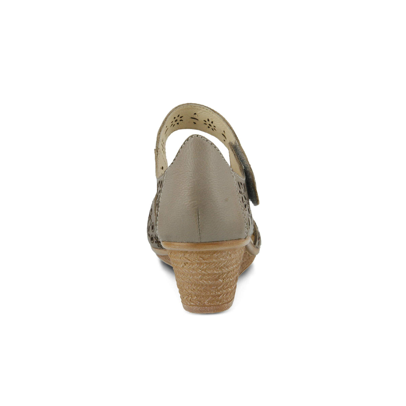 Spring Step Women's Nougat Wedge Sandal, Gray, 37 EU/6.5-7 M US