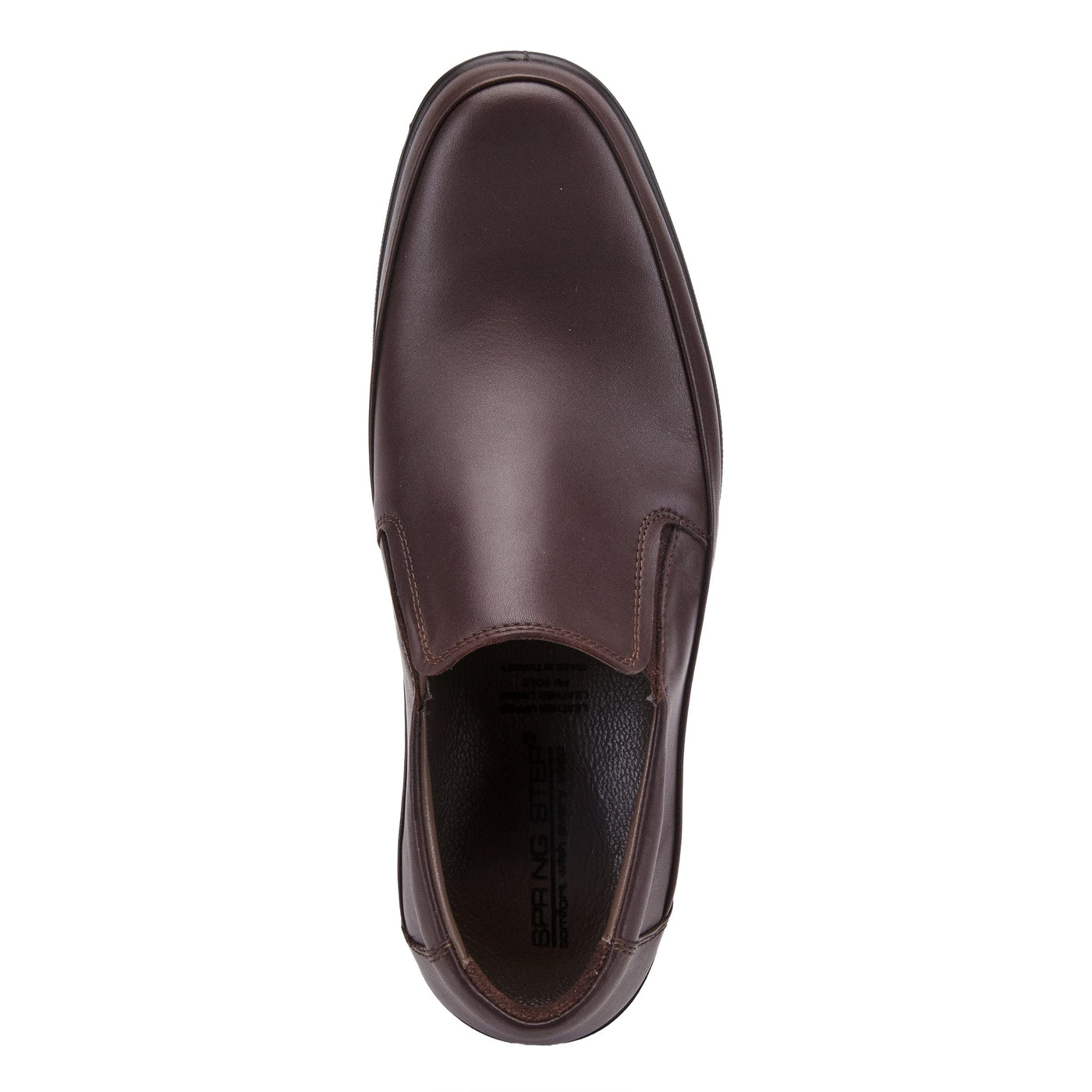 Spring Step Men's Felix Lace-up Shoe Dark Brown EU 45 / US 11.5