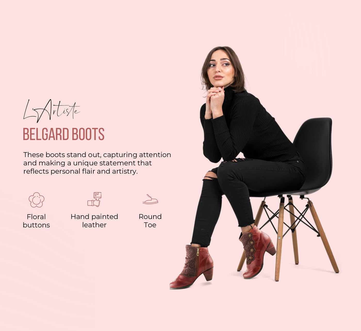 L’Artiste by Spring Step Women's Belgard Ankle Bootie