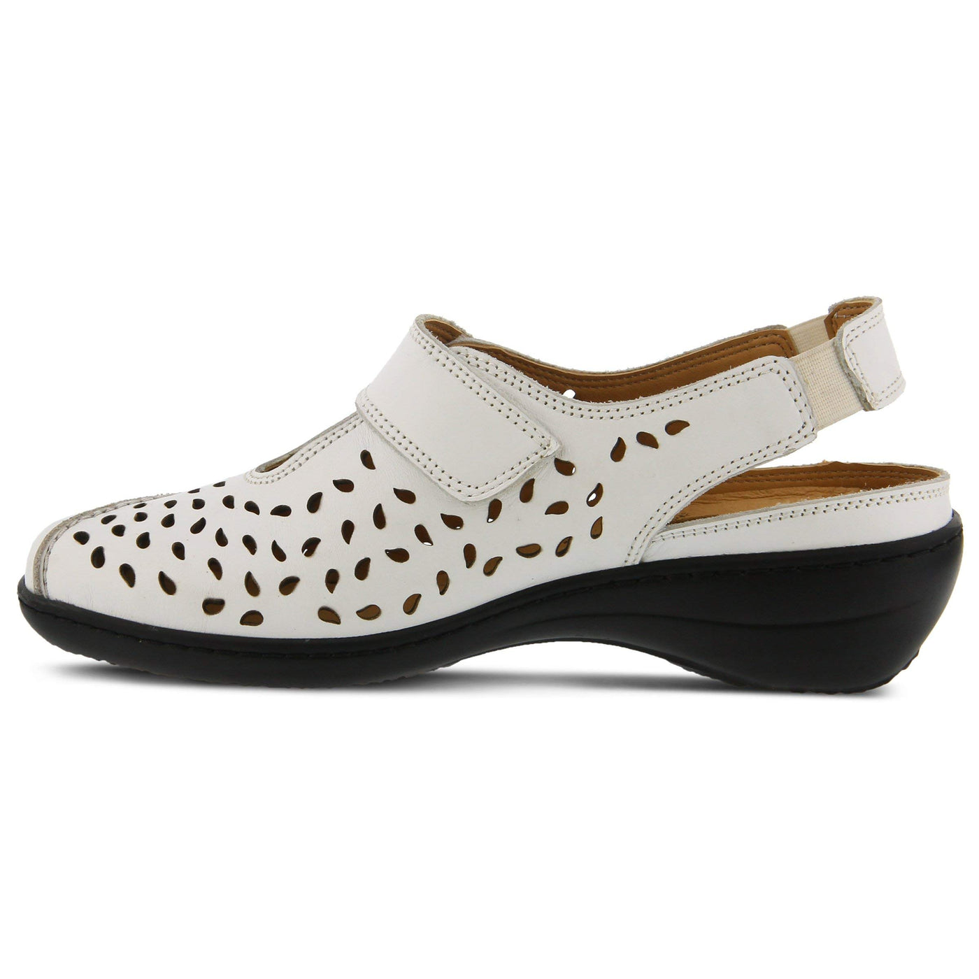 Spring Step Fogo Sandals White 35 Euro (Women US 5