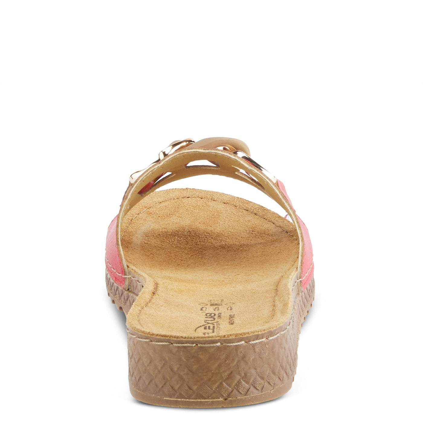 Flexus Women's Janey Slide Sandal Red EU 37 / US 6.5-7