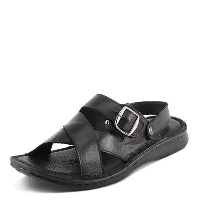 Spring Step Men's Nofar Slingback Slide Sandal Black EU 43 / US 9.5-10