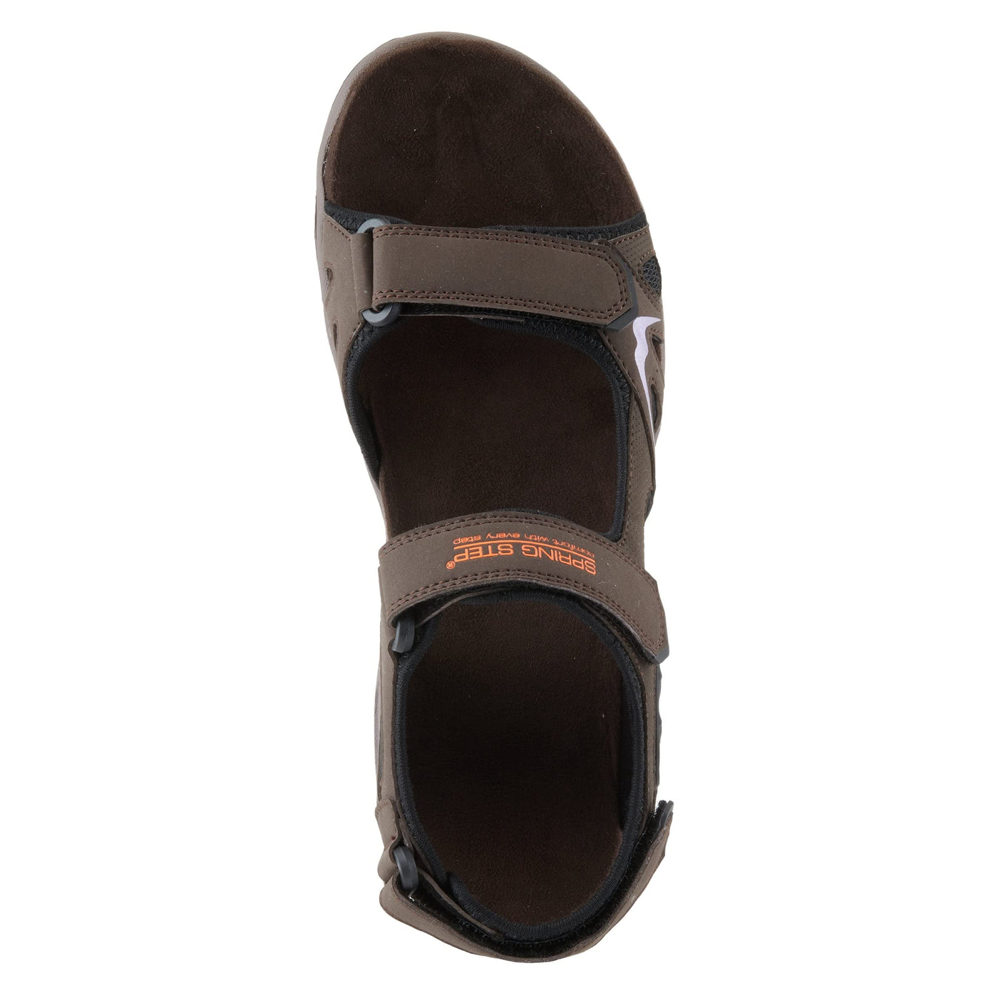 Spring Step Men's Cilo Sporty Sandal Brown EU 44 / US 10.5-11