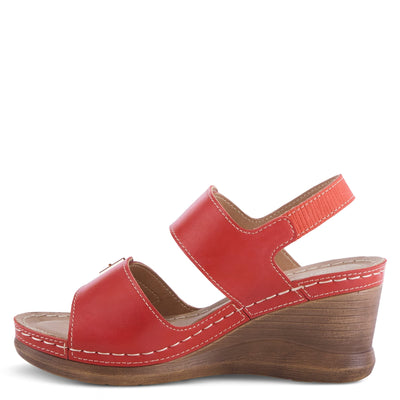 PATRIZIA Women's Tavlin Slingback Sandal Red EU 38 / US 7.5-8
