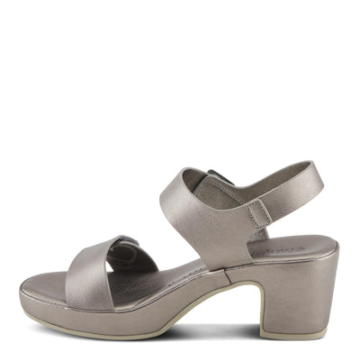 PATRIZIA Women's SANDLIN Slingback Heeled Sandals Pewter EU 42 / US 10.5-11