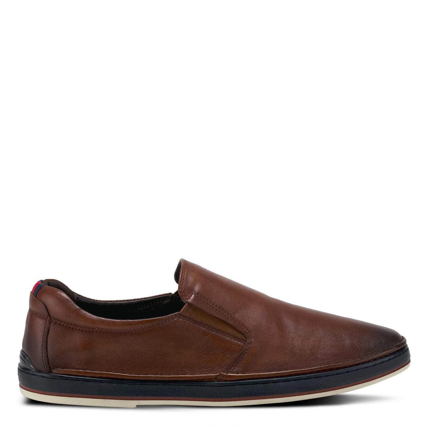 Spring Step Men's Lugano Slip-On Shoe Cognac EU 41 / US 8-8.5
