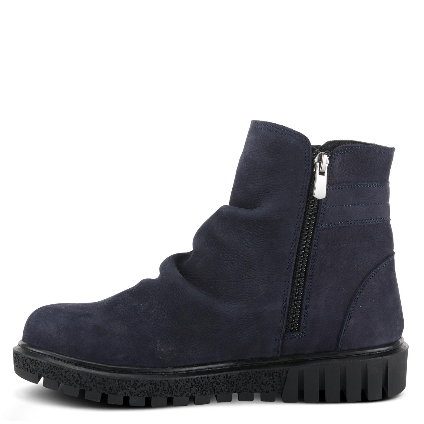 Spring Step Women's Addlyn Nubuck Leather Bootie Navy Nubuck EU 39 / US 8.5