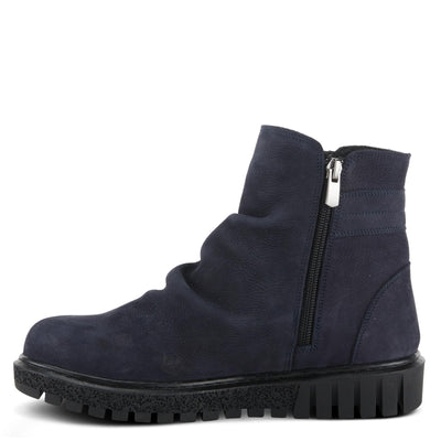 Spring Step Women's Addlyn Nubuck Leather Bootie Navy Nubuck EU 39 / US 8.5