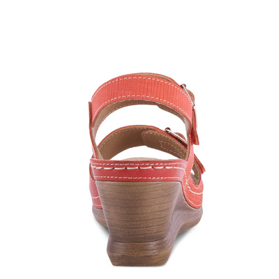 PATRIZIA Women's Tavlin Slingback Sandal Red EU 38 / US 7.5-8