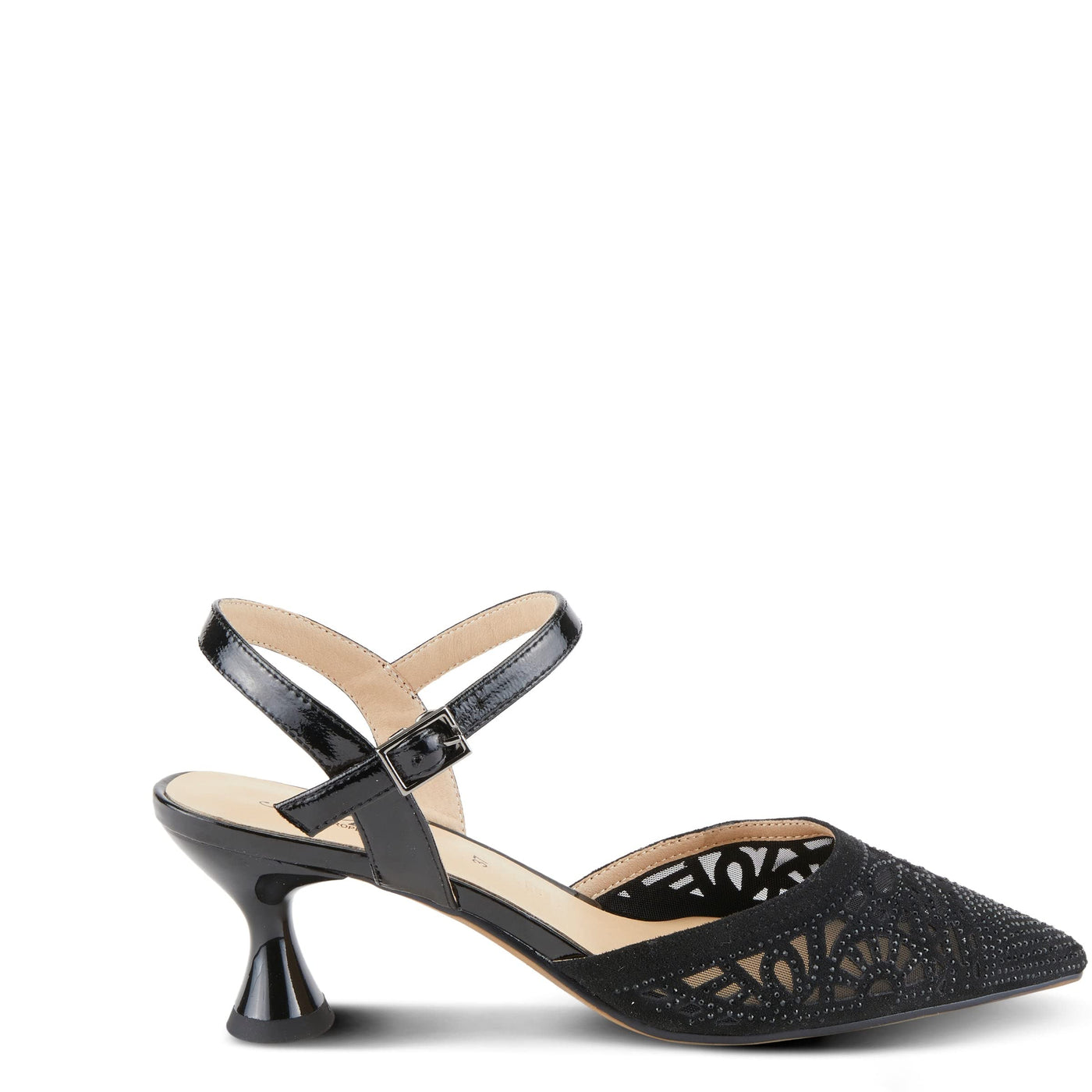 Azura Women's Delicate High Heel Sandal – Elegant Strappy Dress Shoes for Weddings, Parties & Formal Events – Comfortable Stiletto Heels with Adjustable Ankle Strap Black EU 40/9