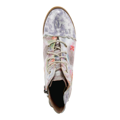 Spring Step L'Artiste Women's Enlighten Heeled Bootie Grey Multi EU 36 / US 5.5-6