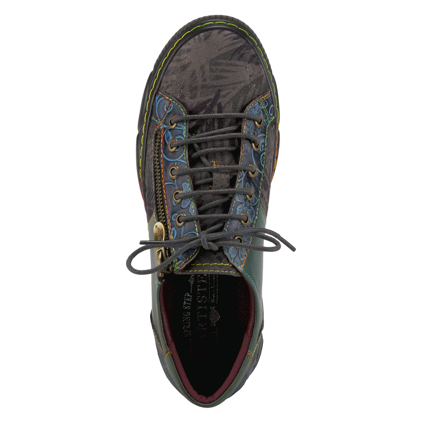 Spring Step L`Artiste Women's Danli Sneaker Grey Multi EU 36 / US 5.5-6