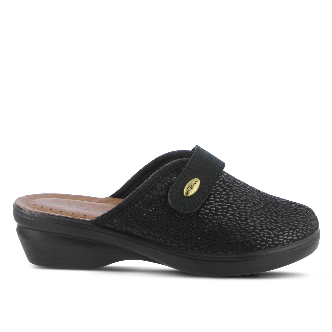 Flexus by Spring Step Women's Merula Mule, Black, 38 EU/7.5-8 M US