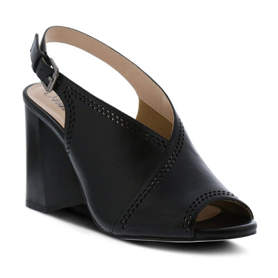 Azura Women's Aculeata Black Sandal