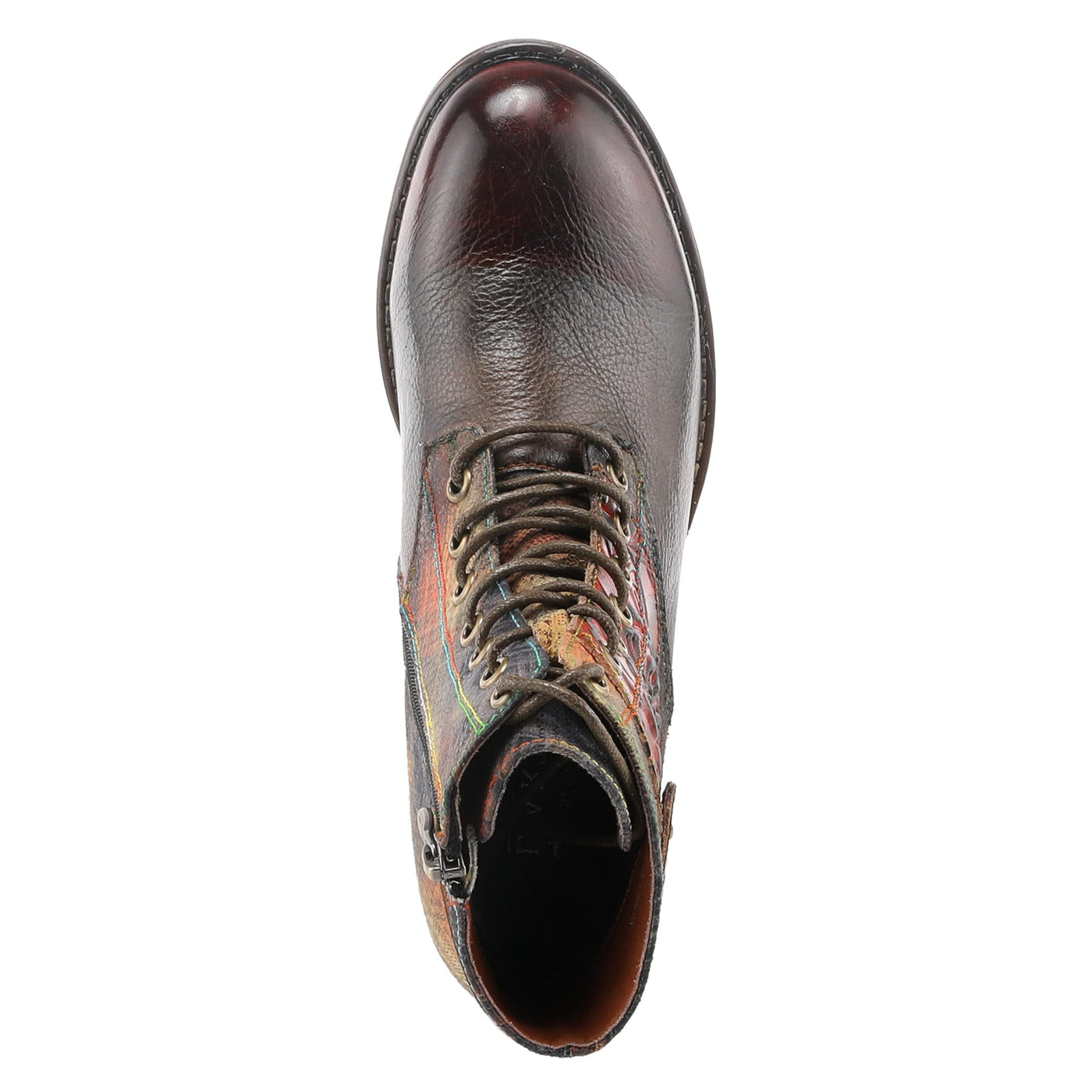 Spring Step L'Artiste Women's Harmonic Boots Brown Multi EU 38 / US 7.5-8